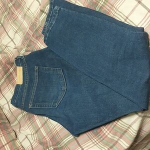 Everlane high rise skinny jeans in dark wash no holes just plain jane ...